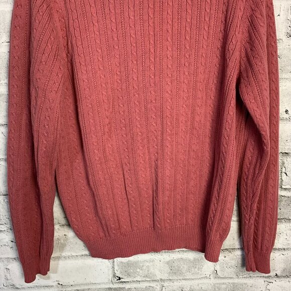 Vintage Tradition Country Collection Cable Knit Crewneck Sweater - Picture 3 of 14